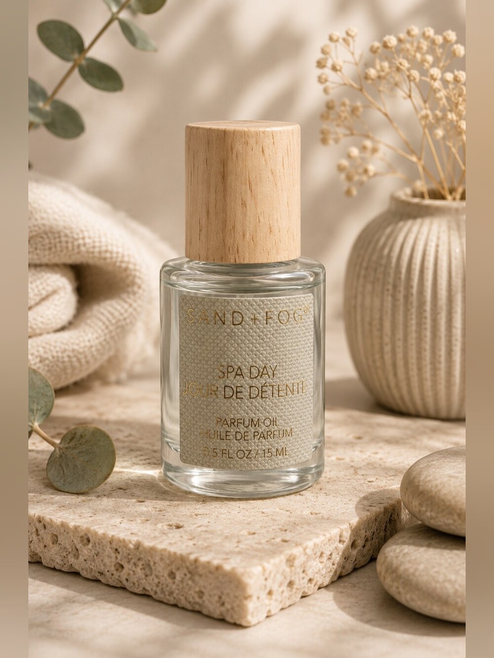 Sand + Fog Spa Day Parfum Oil 15ml Roller